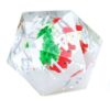 Dice D20 Santa Scenic Snowglobe