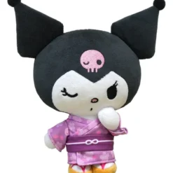 Sakami Merchandise Sanrio Plush Figure Kuromi Kimono Version 22 cm