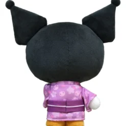 Sanrio Plush Figure Kuromi Kimono Version 22 cm 5 Sakami Merchandise Sanrio Plush Figure Kuromi Kimono Version 22 cm bilde 3