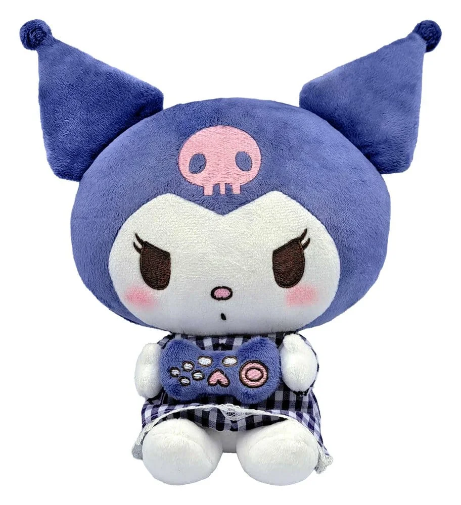 Sanrio Plush Figure Kuromi Pyjama Style M 22 cm 1 Sakami Merchandise Sanrio Plush Figure Kuromi Pyjama Style M 22 cm