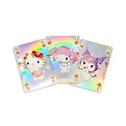 Sakami Merchandise Sanrio Playing Cards Hello Kitty & Friends Holographic