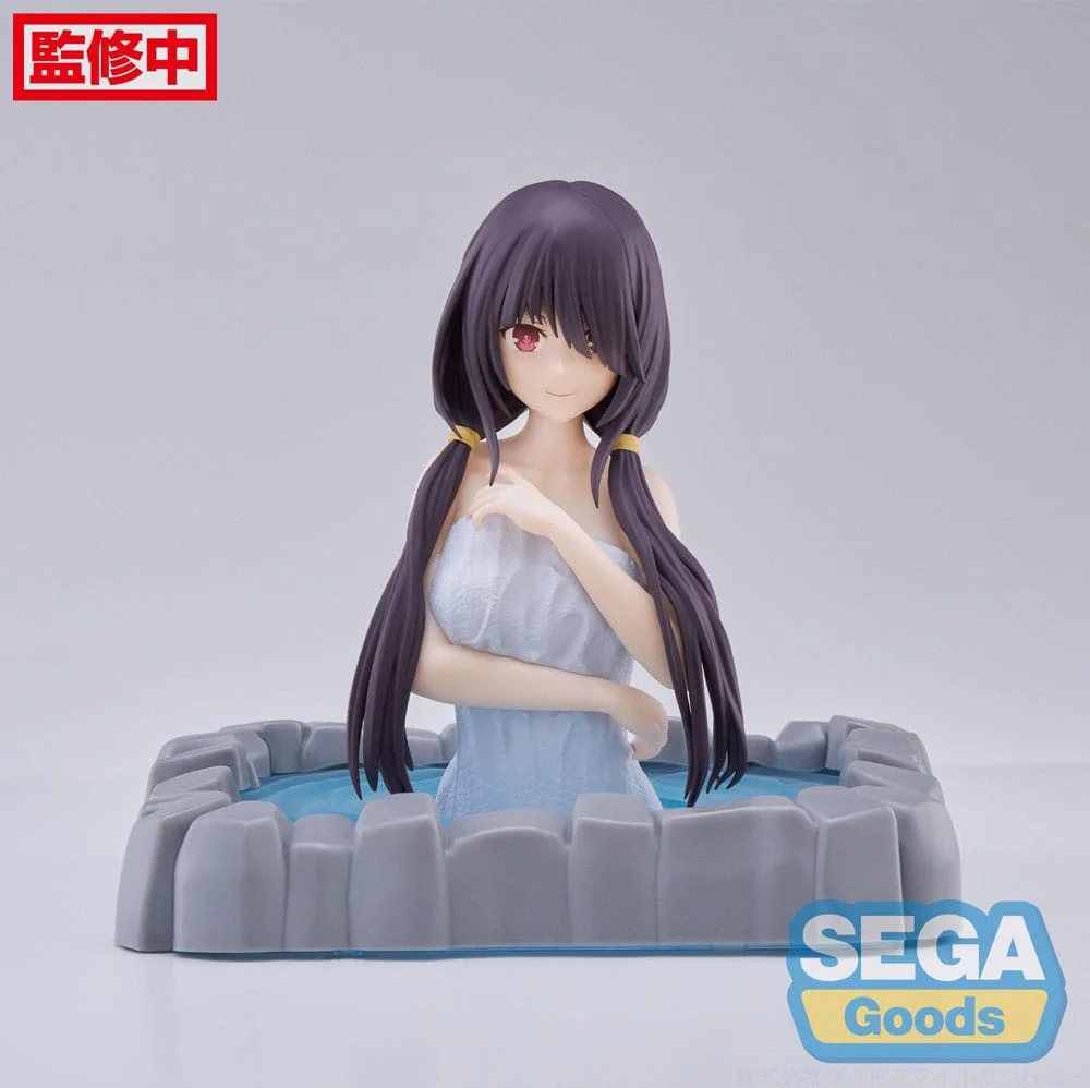Date A Live V Thermae Utopia PVC Statue Kurumi Tokisaki Pigtails 10 cm 1 Sega Date A Live V Thermae Utopia PVC Statue Kurumi Tokisaki Pigtails 10 cm