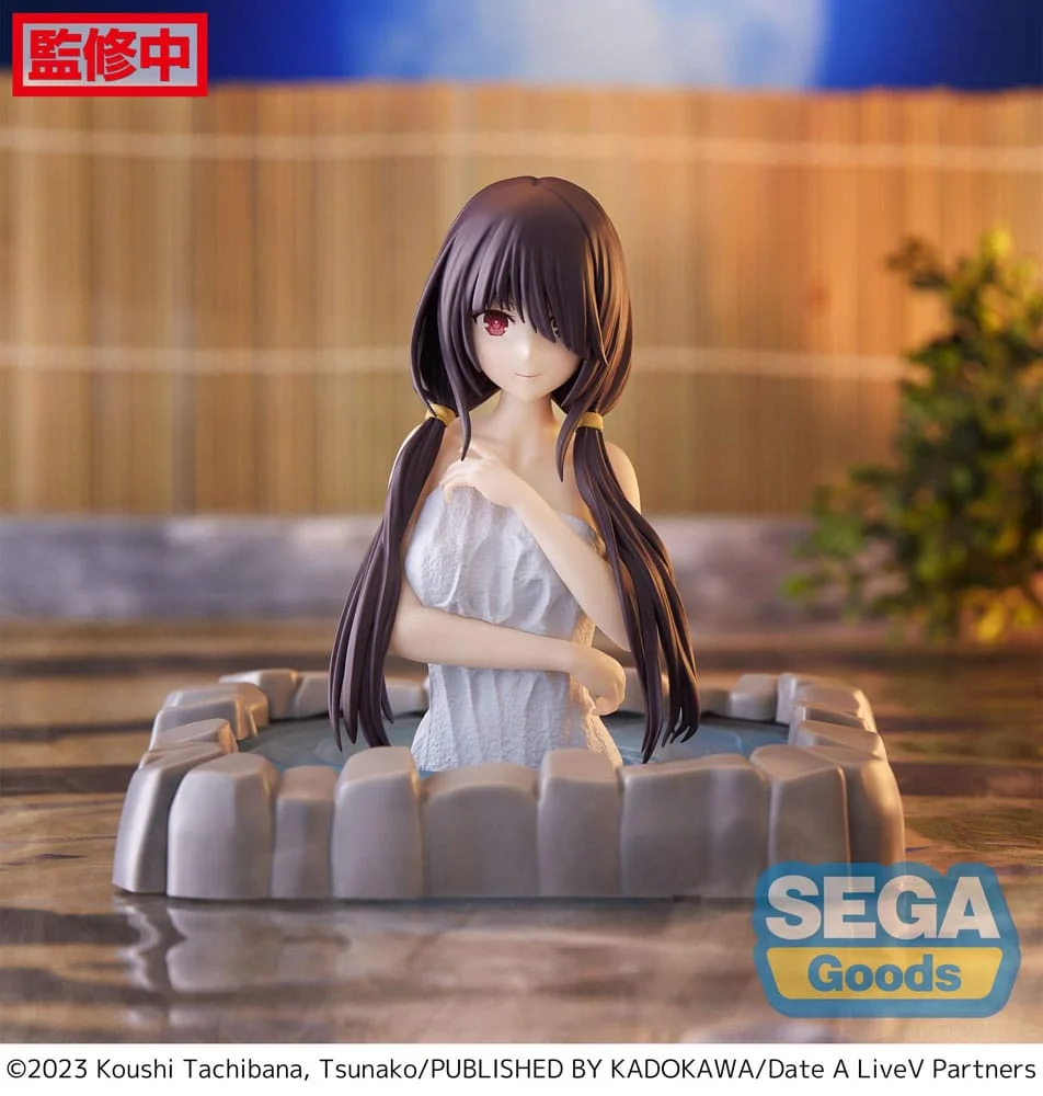 Date A Live V Thermae Utopia PVC Statue Kurumi Tokisaki Pigtails 10 cm 2 Sega Date A Live V Thermae Utopia PVC Statue Kurumi Tokisaki Pigtails 10 cm bilde 2