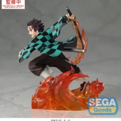 Sega Demon Slayer Tanjiro Kamado Xross Link PVC figur 15cm