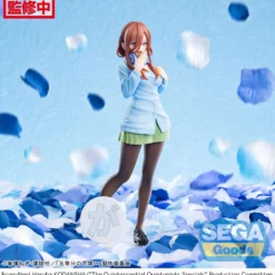 Ha Det Gøy med KanonCon 13 Sega The Quintessential Quintuplets Specials Luminasta PVC Statue Miku Nakano 20 cm bilde 2