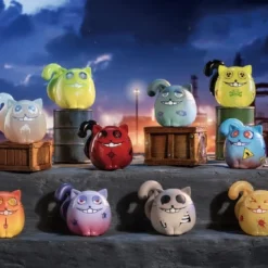 Shenzhen Mabell Animation Development Doomsday cat Mini Figures Blind Box Assortment (12) bilde 3