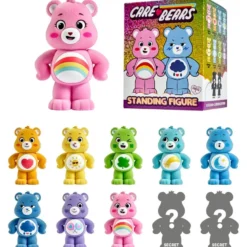 Ha Det Gøy med KanonCon 15 Simba Care Bears Flocked Figures Unlock the Magic 8 cm Blind Box Display (8)