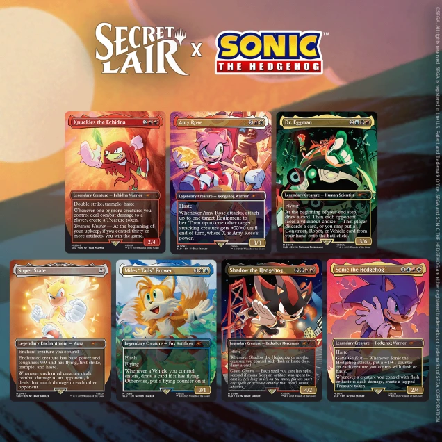 Magic: The Gathering Secret Lair x Sonic: Friends & Foes (Non-Foil Edition) 1 Magic: The Gathering Secret Lair x Sonic: Friends & Foes (Non-Foil Edition)