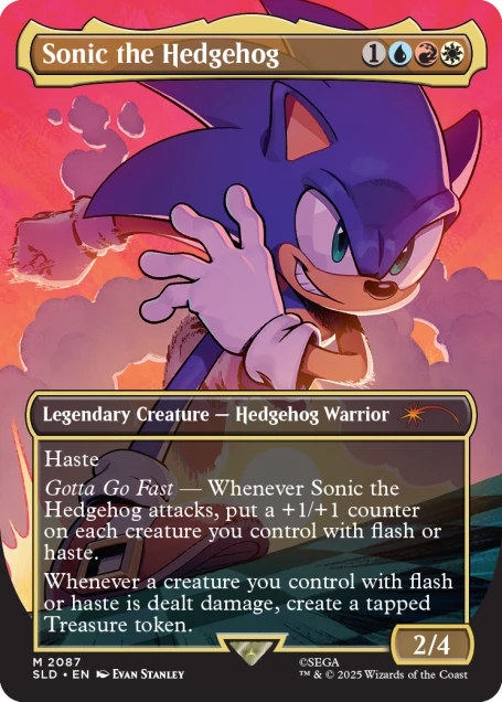 Magic: The Gathering Secret Lair x Sonic: Friends & Foes (Non-Foil Edition) 2 Magic: The Gathering Secret Lair x Sonic: Friends & Foes (Non-Foil Edition) - Bilde 2
