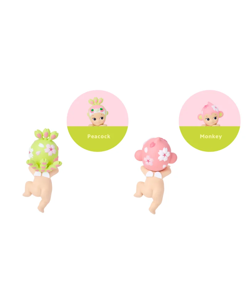 Sonny Angel HIPPERS Cherry Blossom Series blind box minifigur 3 Sonny Angel HIPPERS Cherry Blossom Series blind box minifigur