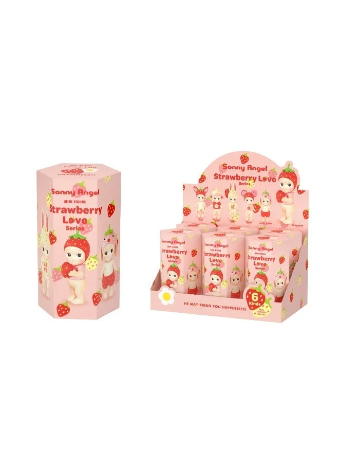 Sonny Angel Strawberry Love Series Blind Box mini figur 8 Sonny Angel Strawberry Love Series Blind Box mini figur