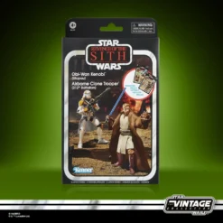 Star Wars Episode III Vintage Collection Action Figure 2-Pack Obi-Wan Kenobi & Airborne Clone Trooper 10 cm