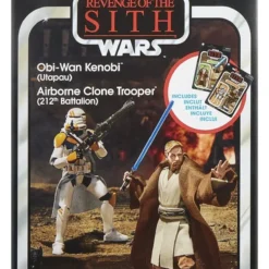 Star Wars Episode III Vintage Collection Action Figure 2-Pack Obi-Wan Kenobi & Airborne Clone Trooper 10 cm 8 Star Wars Episode III Vintage Collection Action Figure 2-Pack Obi-Wan Kenobi & Airborne Clone Trooper 10 cm