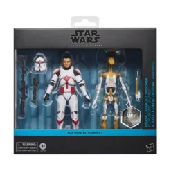 Star Wars: Battlefront II Black Series Action Figure 2-Pack Phase I Assault Trooper & Battle Droid Officer 15 cm