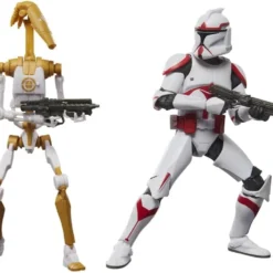 Star Wars: Battlefront II Black Series Action Figure 2-Pack Phase I Assault Trooper & Battle Droid Officer 15 cm