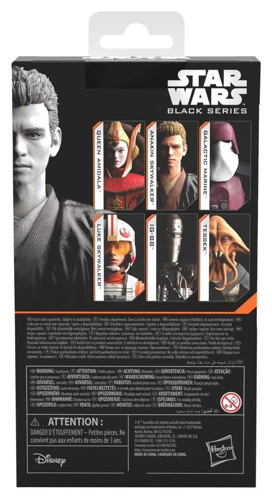 Star Wars Episode II Black Series Action Figure Anakin Skywalker (Padawan) 15 cm 10 Hasbro Star Wars Episode II Black Series Action Figure Anakin Skywalker (Padawan) 15 cm bilde 7