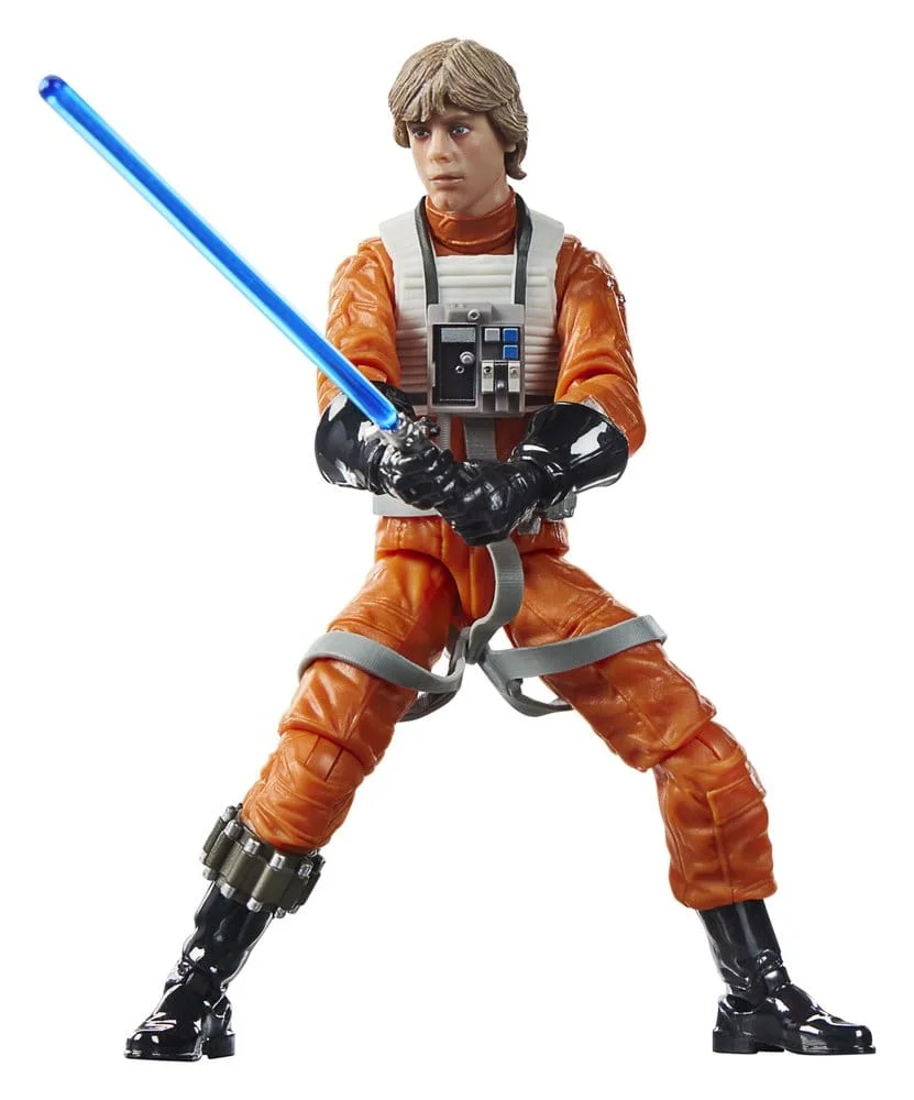 Star Wars Episode IV Black Series Action Figure Luke Skywalker (X-Wing Pilot) 15 cm 6 Hasbro Star Wars Episode IV Black Series Action Figure Luke Skywalker (X-Wing Pilot) 15 cm bilde 5