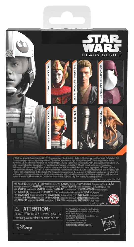 Star Wars Episode IV Black Series Action Figure Luke Skywalker (X-Wing Pilot) 15 cm 9 Hasbro Star Wars Episode IV Black Series Action Figure Luke Skywalker (X-Wing Pilot) 15 cm bilde 7