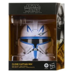 Hasbro Star Wars: The Clone Wars Black Series Mini Helmet Clone Captain Rex 15 cm bilde 3