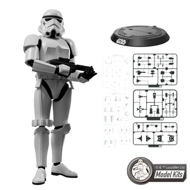 Star Wars - The Empire Strikes Back - Blokees Champion Class 02 Stormtrooper Model Kit 3 Star Wars - The Empire Strikes Back - Blokees Champion Class 02 Stormtrooper Model Kit
