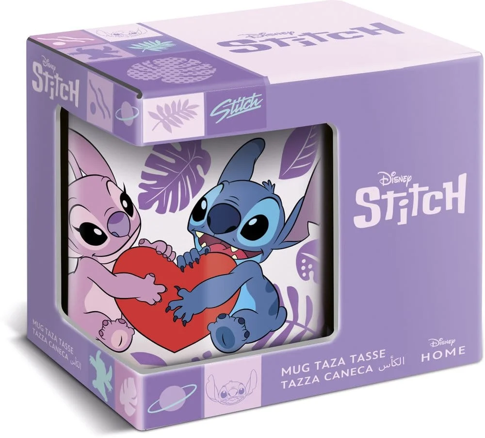 Lilo & Stitch Mug Angel & Stitch Heart 325 ml 4 Stor Lilo & Stitch Mug Angel & Stitch Heart 325 ml bilde 4
