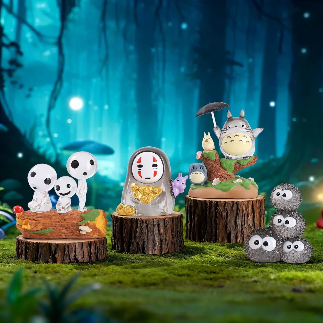 Studio Ghibli Healing Fairy Tale Kingdom blind box figursett 3 Studio Ghibli Healing Fairy Tale Kingdom blind box figursett