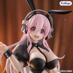 Super Sonico BiCute Bunnies "Reverse Bunny" Figure – PVC-statue 29 cm