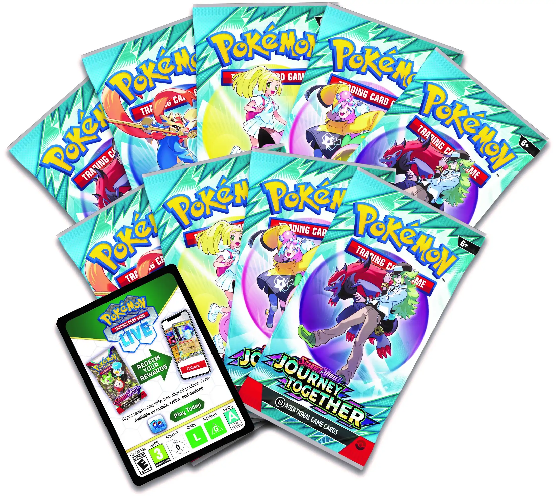 Pokemon Journey Together Elite Trainer Box 2 Pokemon Journey Together Elite Trainer Box - Bilde 2