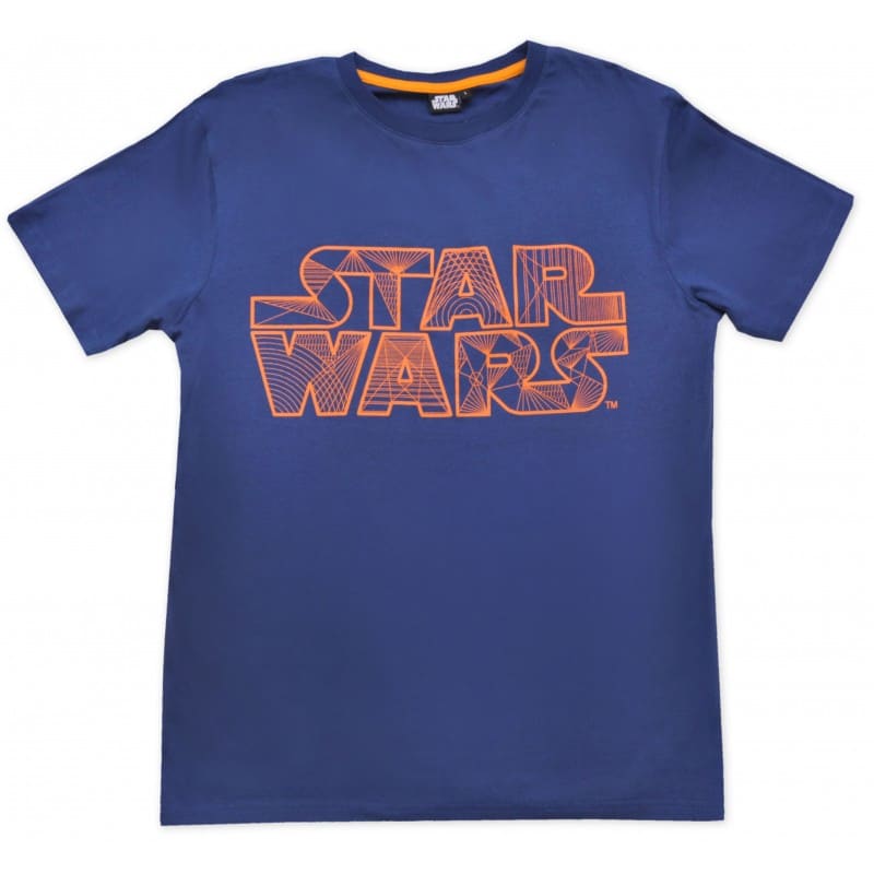 Star Wars - Blå Logo T-Skjorte 1 Star Wars - Blå Logo T-Skjorte