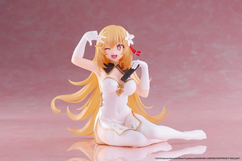 Taito A Certain Scientific Railgun Misaki Shokuho Chinese Dress PVC figur 13 cm 2 Taito A Certain Scientific Railgun Misaki Shokuho Chinese Dress PVC figur 13 cm
