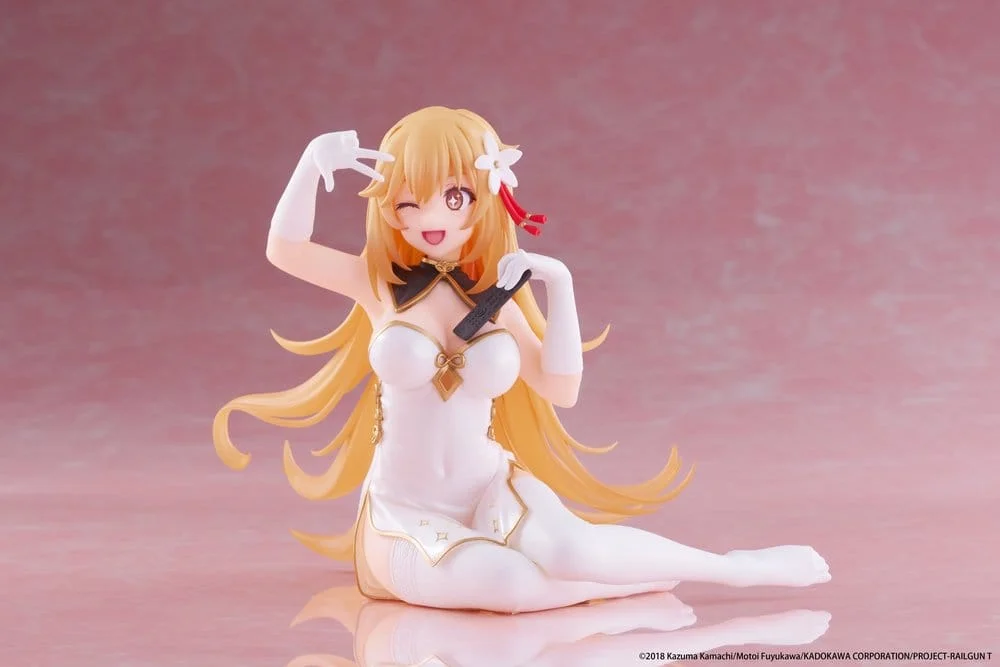 Taito A Certain Scientific Railgun Misaki Shokuho Chinese Dress PVC figur 13 cm 3 Taito A Certain Scientific Railgun Misaki Shokuho Chinese Dress PVC figur 13 cm