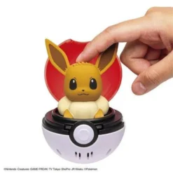 Takara Tomy Pokemon Pyokopunyu Eevee Interaktiv Pokeball Leke 11 Takara Tomy Pokemon Pyokopunyu Eevee Interaktiv Pokeball Leke