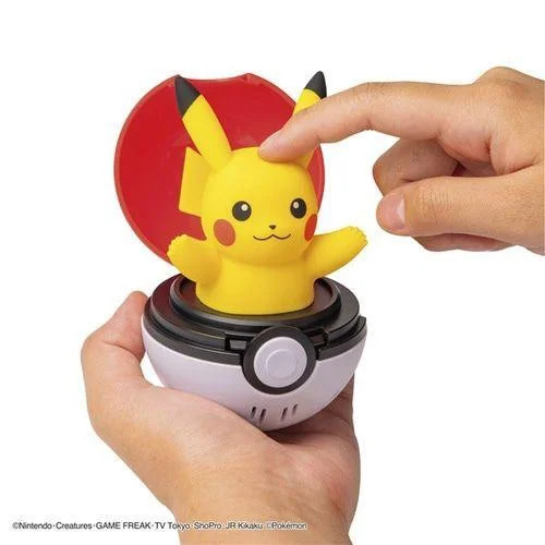 Takara Tomy Pokemon Pyokopunyu Pikachu popup Pokeball 4 Takara Tomy Pokemon Pyokopunyu Pikachu popup Pokeball