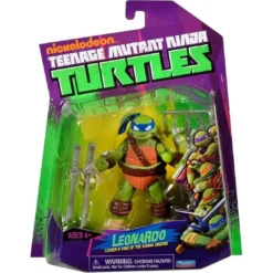 Playmates Teenage Mutant Ninja Turtles World of TMNT Action Figure Leonardo 11 cm