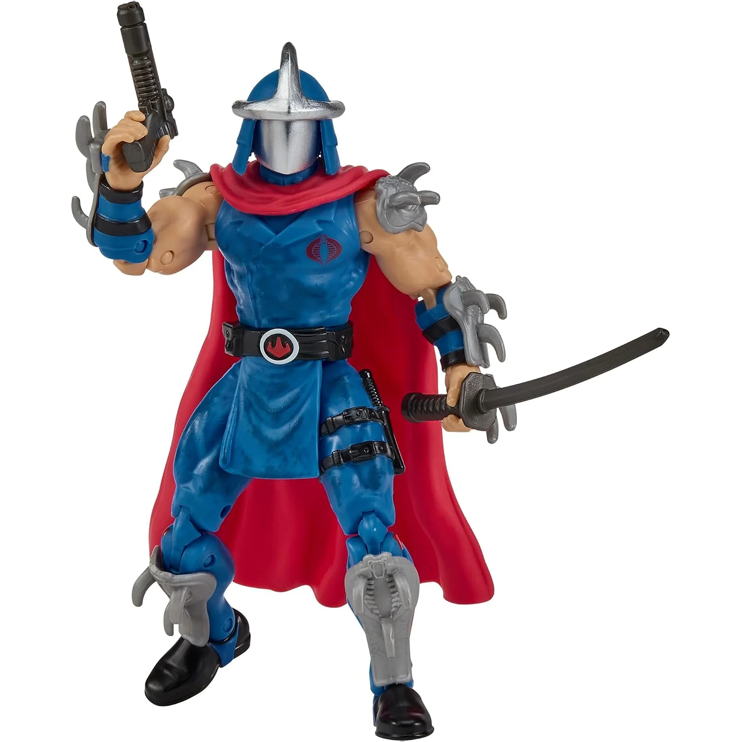 Teenage Mutant Ninja Turtles x G.I. Joe Crossover Classics Action Figure Shredder x Cobra Commander 12 cm 2 Teenage Mutant Ninja Turtles x G.I. Joe Crossover Classics Action Figure Shredder x Cobra Commander 12 cm