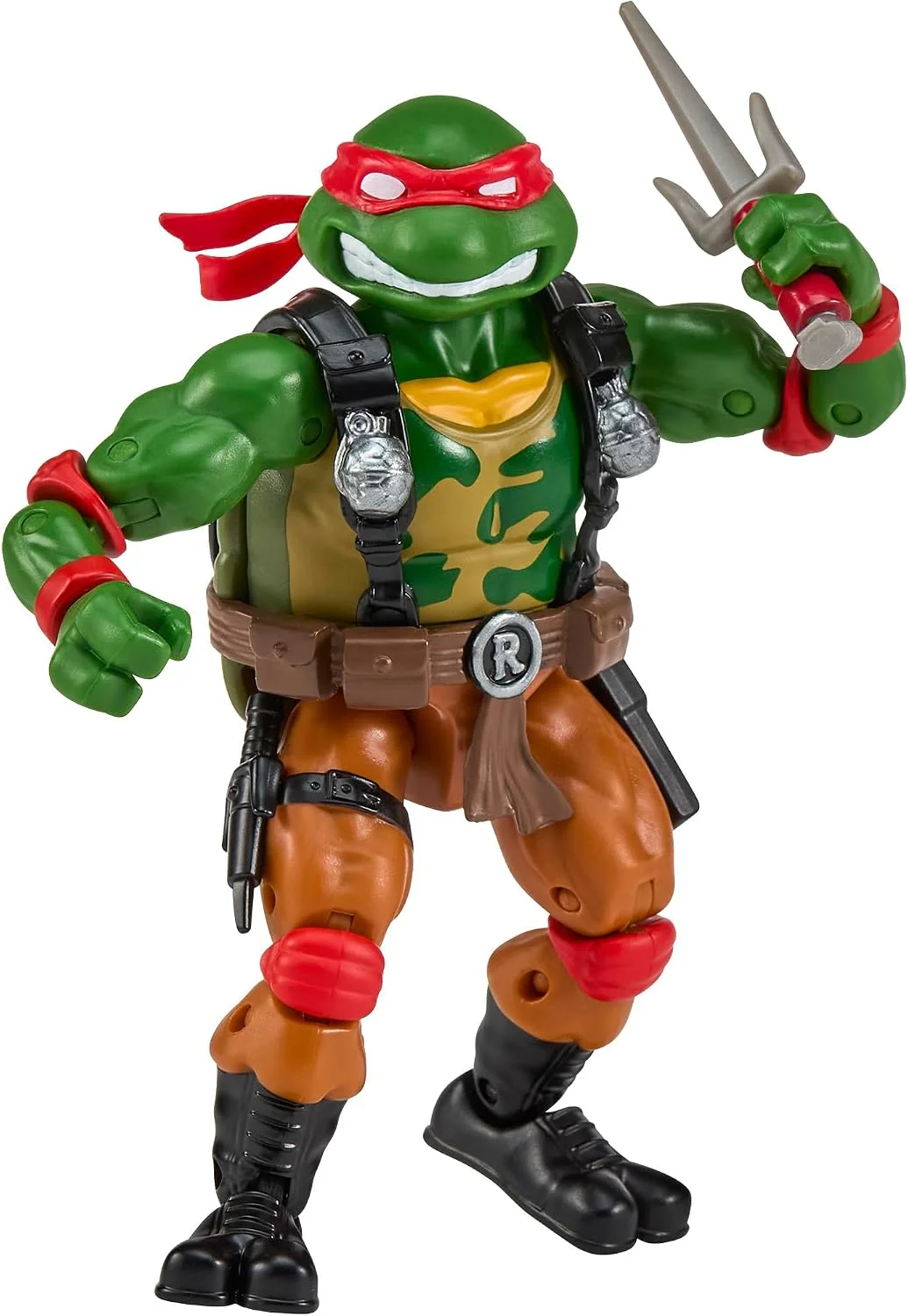 Teenage Mutant Ninja Turtles x G.I. Joe Crossover Classics Action Figure Raphael x Roadblock 12 cm 3 Teenage Mutant Ninja Turtles x G.I. Joe Crossover Classics Action Figure Raphael x Roadblock 12 cm