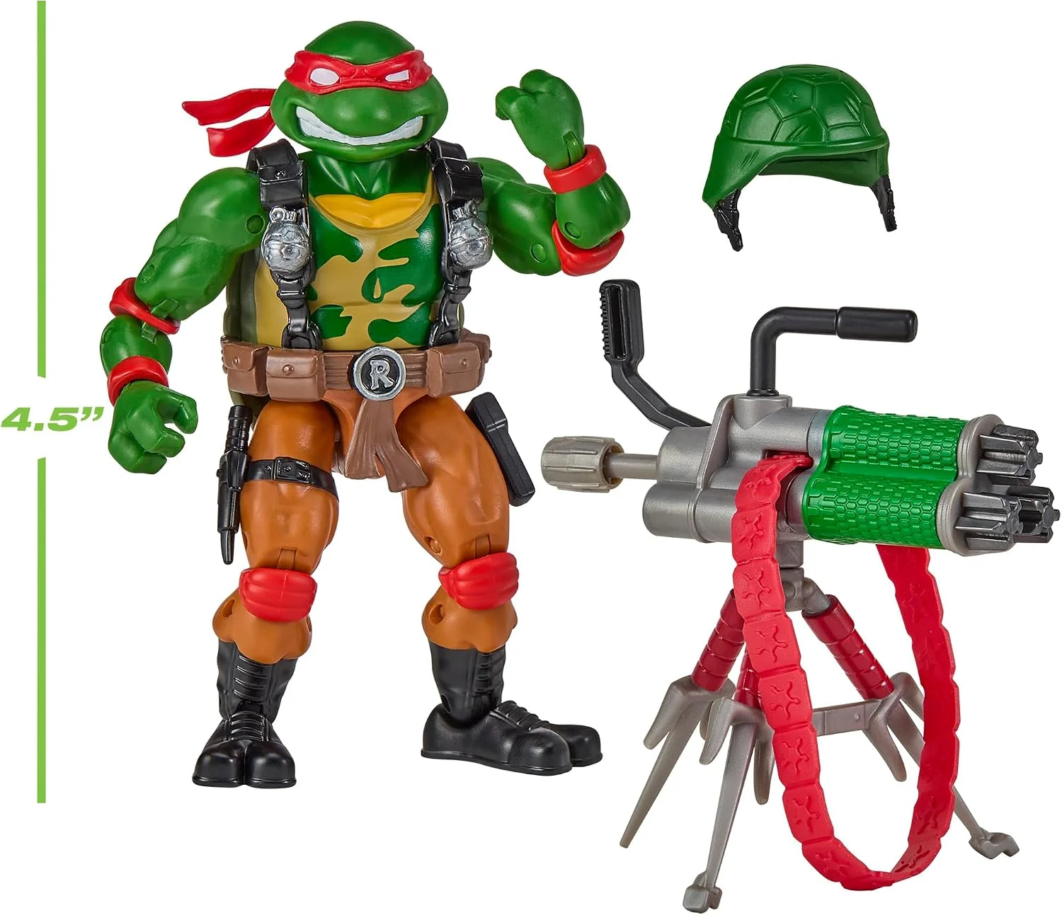 Teenage Mutant Ninja Turtles x G.I. Joe Crossover Classics Action Figure Raphael x Roadblock 12 cm 4 Teenage Mutant Ninja Turtles x G.I. Joe Crossover Classics Action Figure Raphael x Roadblock 12 cm