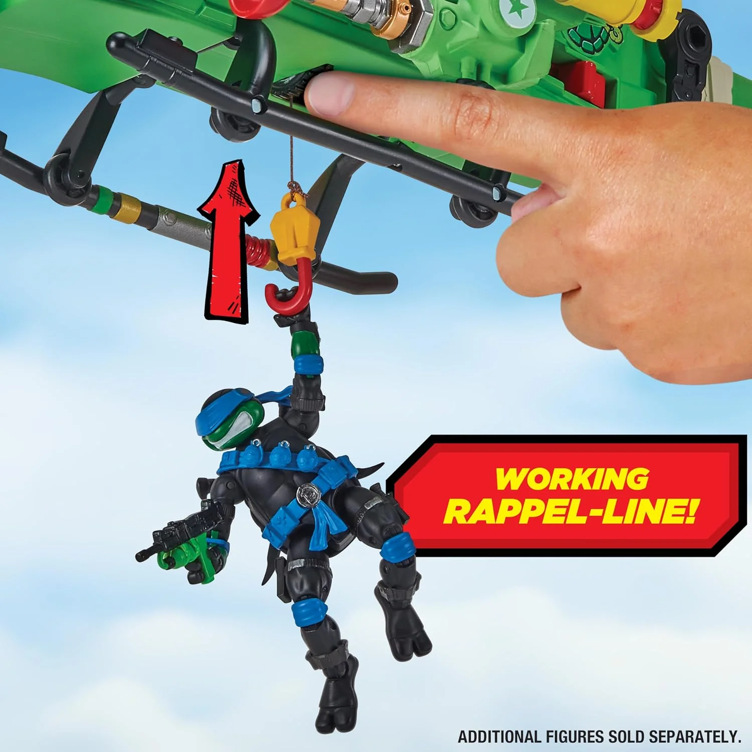 Teenage Mutant Ninja Turtles x G.I. Joe Crossover Classics Kjøretøy Turtle-Fly Copter 4 Teenage Mutant Ninja Turtles x G.I. Joe Crossover Classics Kjøretøy Turtle-Fly Copter