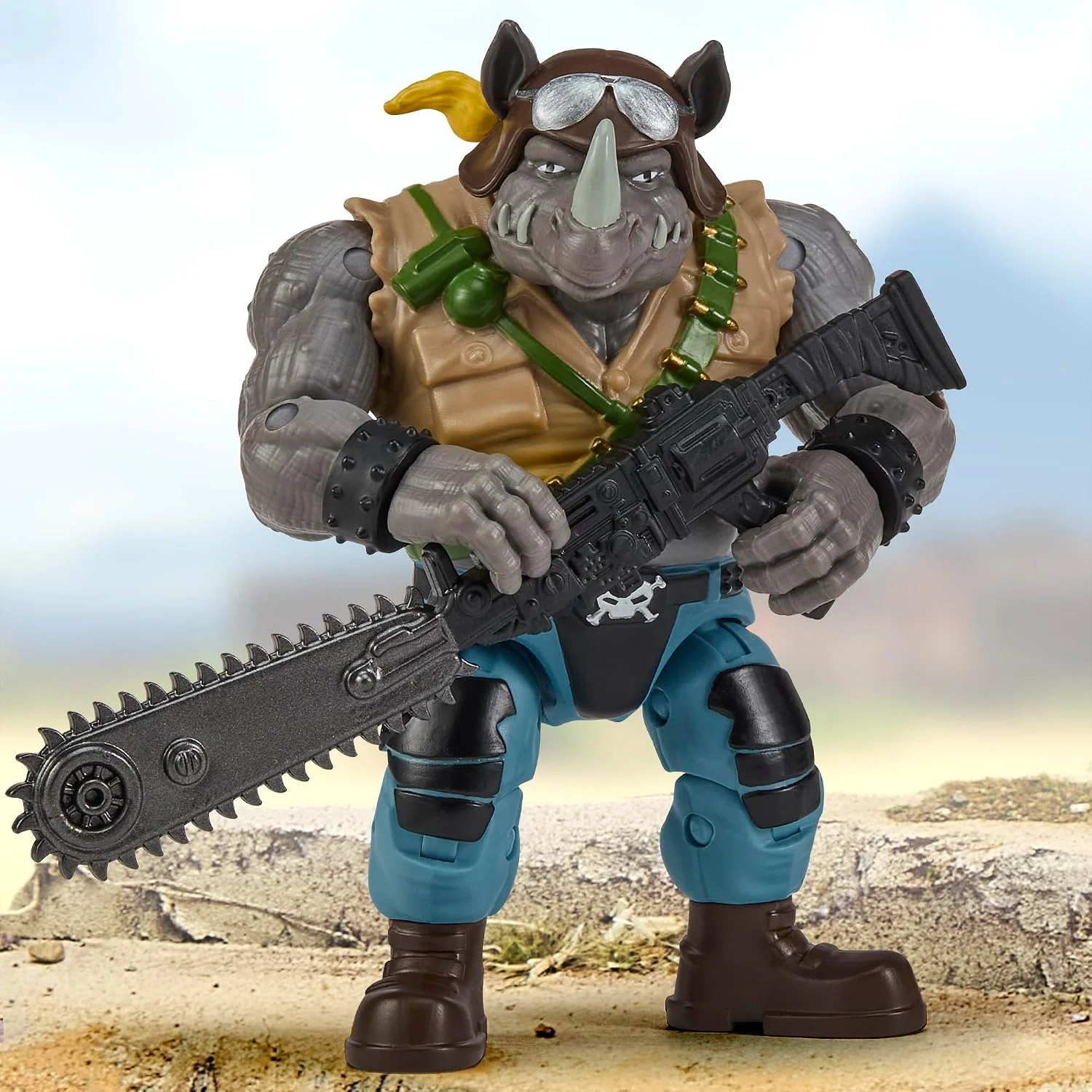 Teenage Mutant Ninja Turtles x G.I. Joe Crossover Classics Action Figure Rocksteady x Dreadnok Buzzer 12 cm 5 Teenage Mutant Ninja Turtles x G.I. Joe Crossover Classics Action Figure Rocksteady x Dreadnok Buzzer 12 cm