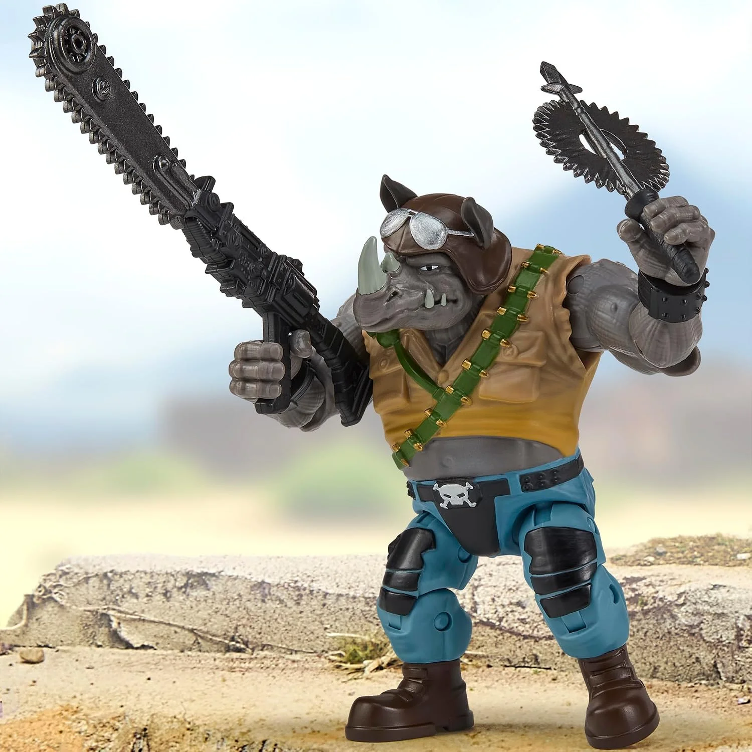 Teenage Mutant Ninja Turtles x G.I. Joe Crossover Classics Action Figure Rocksteady x Dreadnok Buzzer 12 cm 6 Teenage Mutant Ninja Turtles x G.I. Joe Crossover Classics Action Figure Rocksteady x Dreadnok Buzzer 12 cm