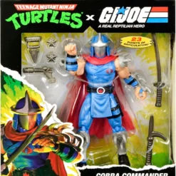Teenage Mutant Ninja Turtles x G.I. Joe Crossover Classics Action Figure Shredder x Cobra Commander 12 cm 14 Teenage Mutant Ninja Turtles x G.I. Joe Crossover Classics Action Figure Shredder x Cobra Commander 12 cm