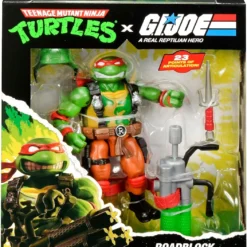 Teenage Mutant Ninja Turtles x G.I. Joe Crossover Classics Action Figure Raphael x Roadblock 12 cm 14 Teenage Mutant Ninja Turtles x G.I. Joe Crossover Classics Action Figure Raphael x Roadblock 12 cm