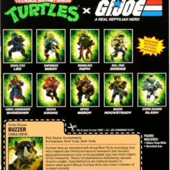 Teenage Mutant Ninja Turtles x G.I. Joe Crossover Classics Action Figure Rocksteady x Dreadnok Buzzer 12 cm 15 Teenage Mutant Ninja Turtles x G.I. Joe Crossover Classics Action Figure Rocksteady x Dreadnok Buzzer 12 cm