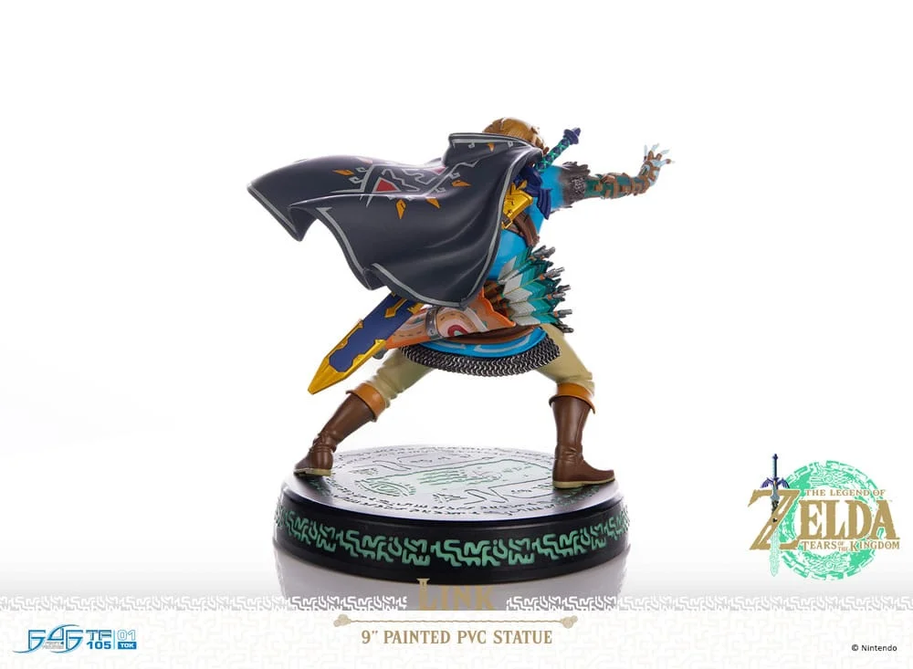 The Legend of Zelda: Tears of the Kingdom PVC Statue Link 18 cm 6 First 4 Figures The Legend of Zelda: Tears of the Kingdom PVC Statue Link 18 cm bilde 6