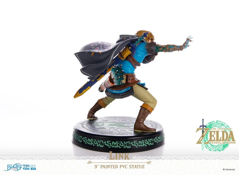 The Legend of Zelda: Tears of the Kingdom PVC Statue Link 18 cm 7 First 4 Figures The Legend of Zelda: Tears of the Kingdom PVC Statue Link 18 cm bilde 7