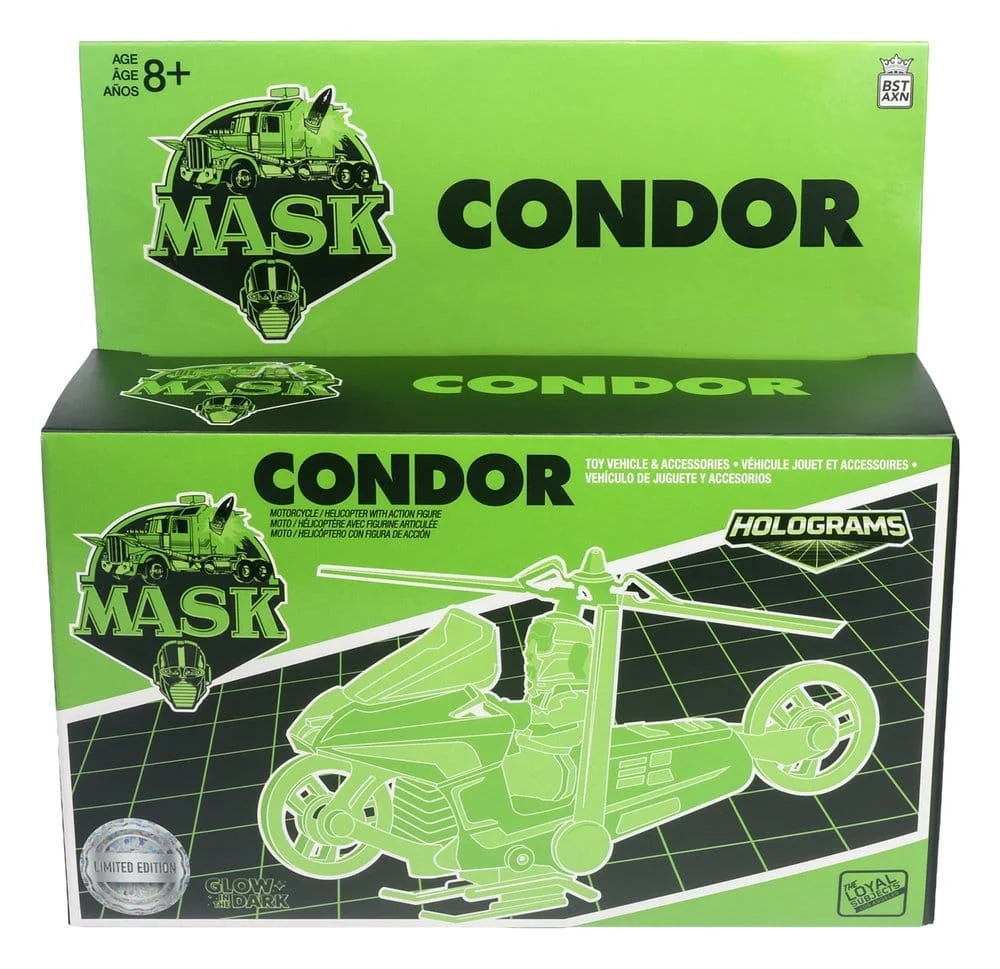 M.A.S.K. Vehicle Condor Hologram Variant (Glow in the Dark) 10 The Loyal Subjects M.A.S.K. Vehicle Condor Hologram Variant (Glow in the Dark) bilde 10