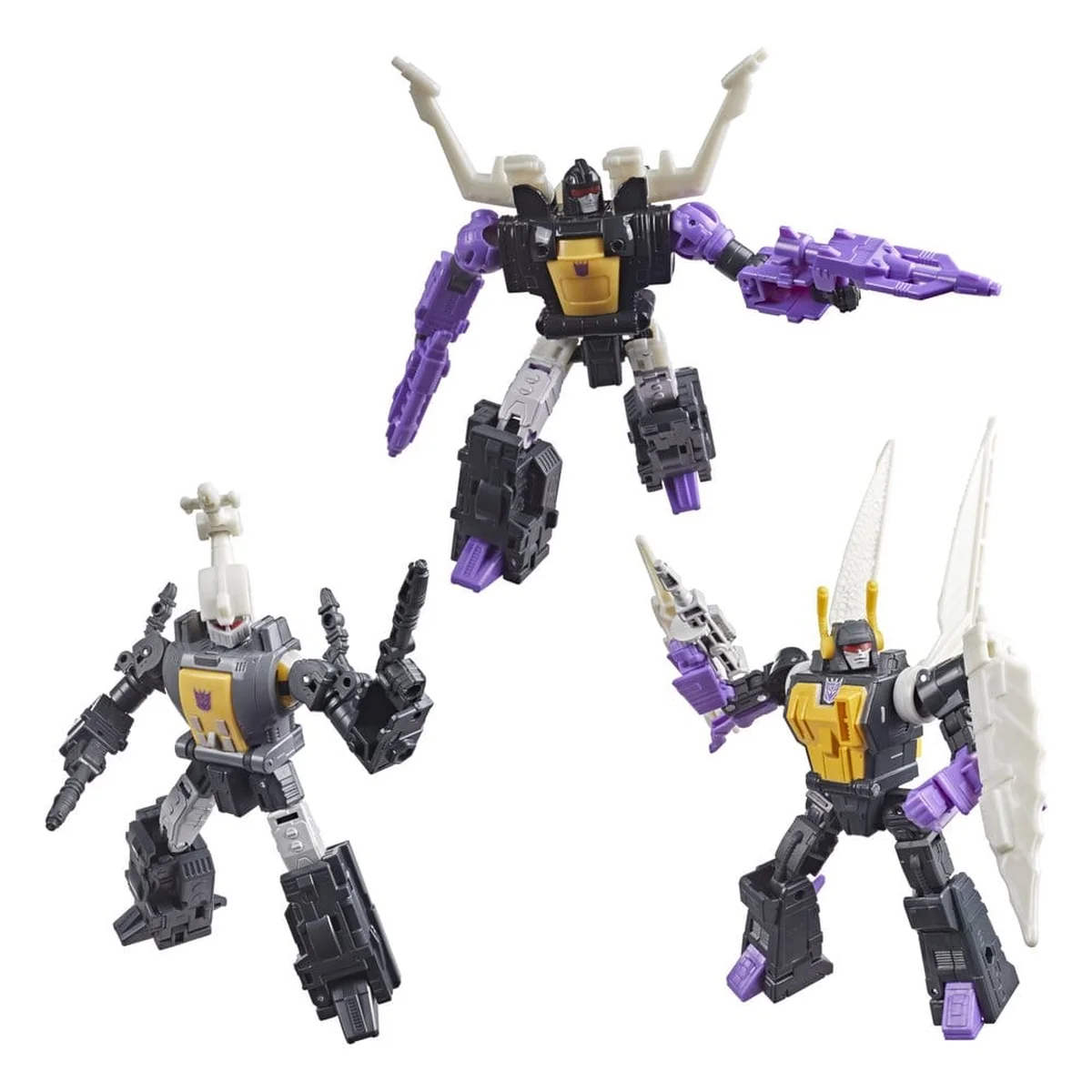 The Transformers: The Movie Studio Series Deluxe Class Action Figure 3-Pack Insecticon Bombshell, Shrapnel & Kickback 14 cm 2 The Transformers: The Movie Studio Series Deluxe Class Action Figure 3-Pack Insecticon Bombshell, Shrapnel & Kickback 14 cm
