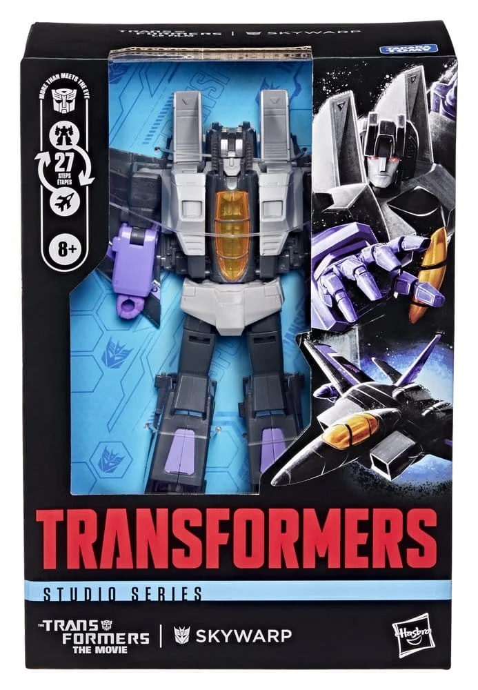 The Transformers: The Movie Studio Series Voyager Class Action Figure Skywarp 17 cm 6 The Transformers: The Movie Studio Series Voyager Class Action Figure Skywarp 17 cm