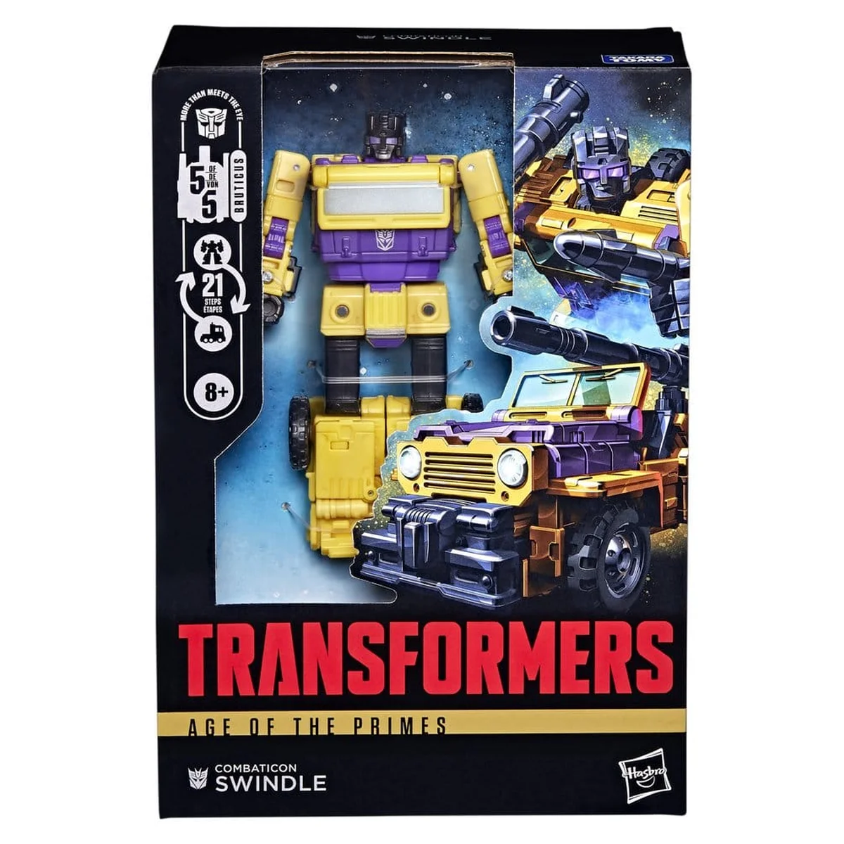 Transformers Age of the Primes Voyager Class Action Figure Combaticon Swindle 17 cm 1 Transformers Age of the Primes Voyager Class Action Figure Combaticon Swindle 17 cm