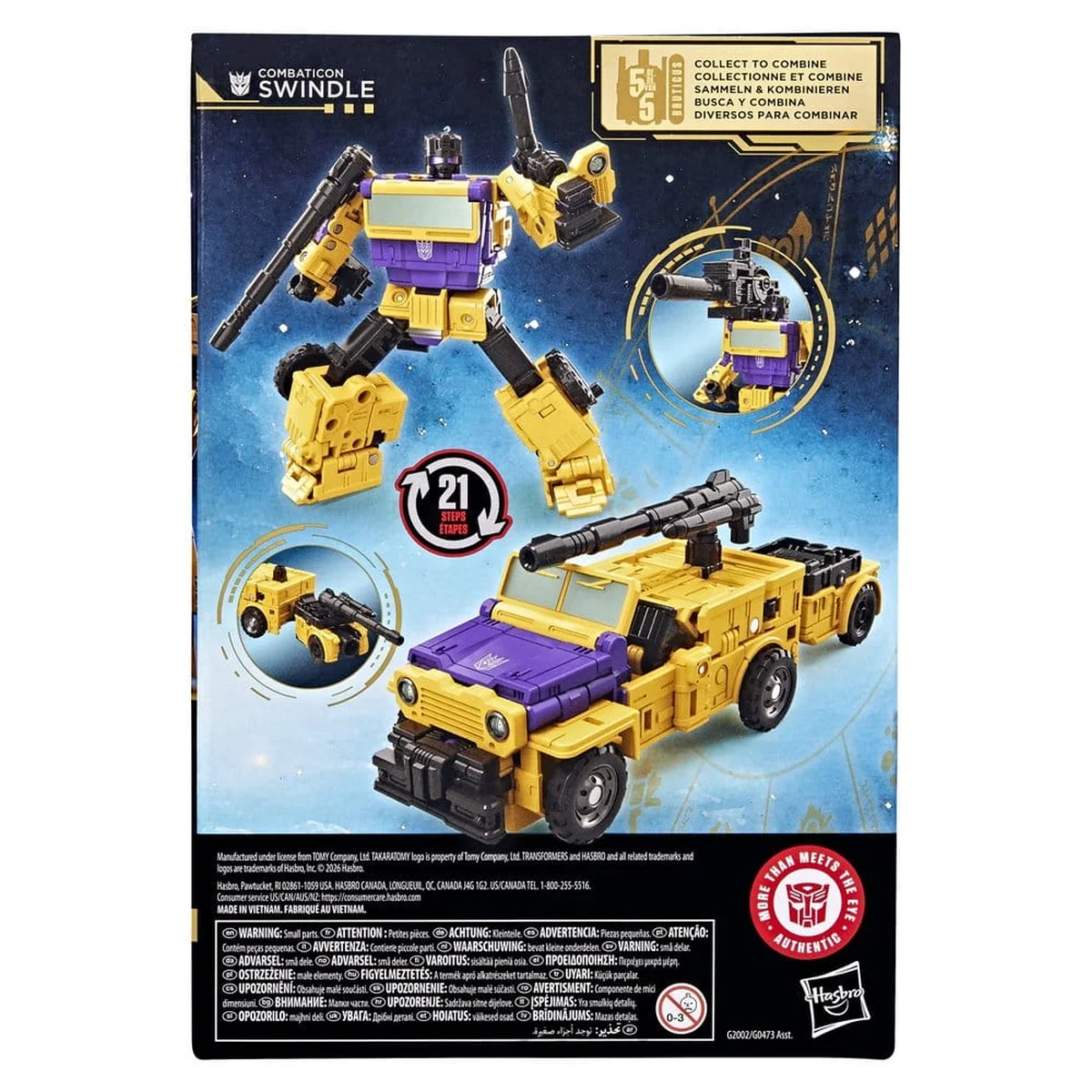 Transformers Age of the Primes Voyager Class Action Figure Combaticon Swindle 17 cm 2 Transformers Age of the Primes Voyager Class Action Figure Combaticon Swindle 17 cm